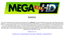 Tablet Screenshot of megaxxxhd.com